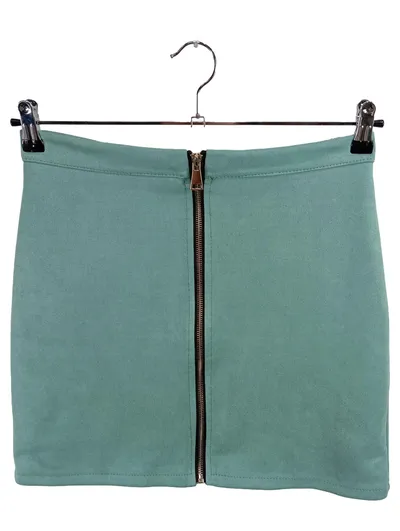 Hailys Damen A-Linienrock Rock Türkis Gr. 38 M Casual Reißverschluss