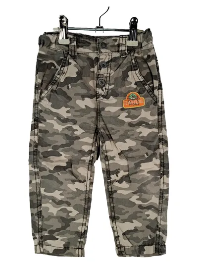 H. Obermeyer Kinder Cargohose Camouflage Gr. 80 Baumwolle Tarnmuster