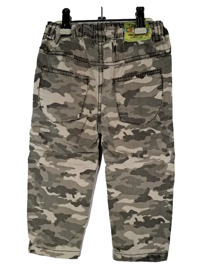 H. Obermeyer Kinder Cargohose Camouflage Gr. 80 Baumwolle Tarnmuster