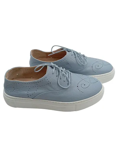 Fratelli Rossetti Sneaker low Damen Leder Blau Gr. 37