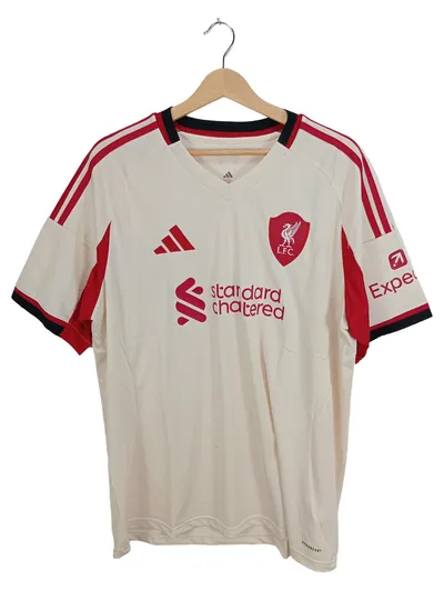 adidas LFC A JSY Liverpool FC Fußball Trikot Herren Beige Gr. 52;XL