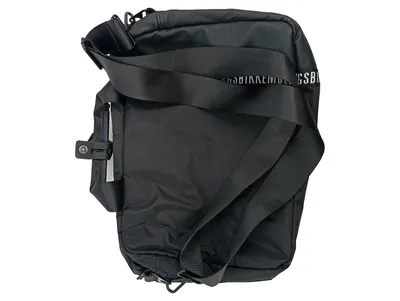Bikkembergs Rucksack Herren Schwarz Logo Band Sportlich