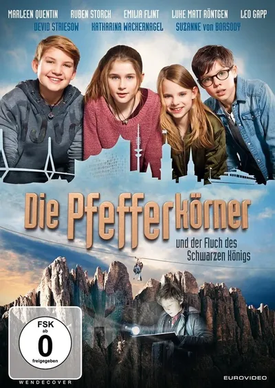 Die Pfefferkörner und der Fluch des Schwarzen Königs Kinderfilm DVD
