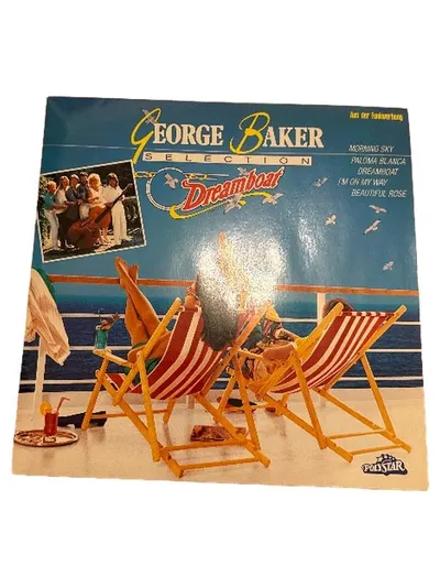 George Baker Selection Dreamboat Vinyl LP Polystar Pop Schlager