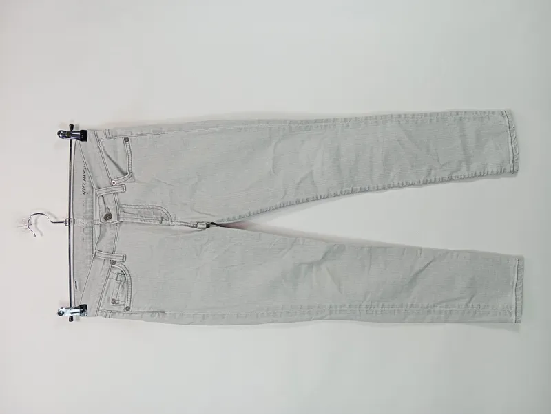 7 For All Mankind Damen Jeans Slim Fit Grau Gr. 36, W26 Stretch 2