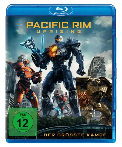 Pacific Rim Uprising Blu-Ray Science Fiction Action Film FSK 12