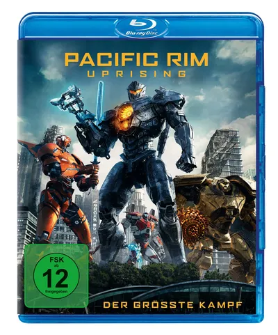 Pacific Rim Uprising Blu-Ray Science Fiction Action Film FSK 12
