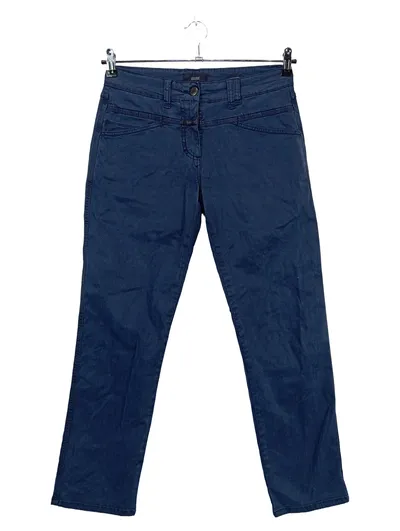 Closed Damen Stoffhose Blau Gr. 42, 36 Casual