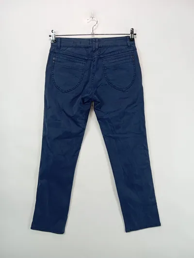 Closed Damen Stoffhose Blau Gr. 42, 36 Casual