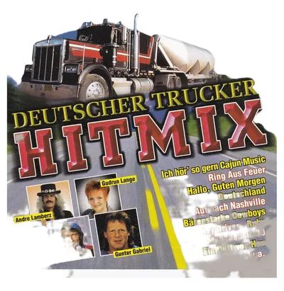 Deutscher Trucker Hitmix CD Album Country Musik Gunter Gabriel Johnny Hill
