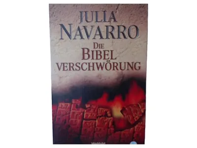 Julia Navarro Die Bibel-Verschwörung Thriller Roman Weltbild Hardcover Buch