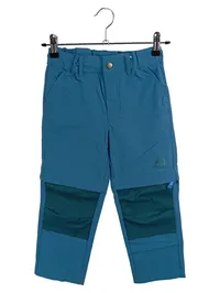 Finkid Zip-Off Outdoorhose Kinder Blau Gr. 128 Sportlich Polyamid Elasthan 1