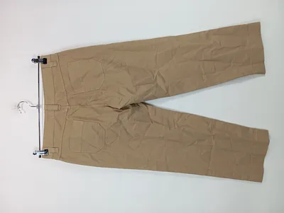 Closed Damen Stoffhose Chino Capri Beige Gr. 40 W31 L26