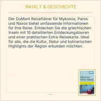 DuMont Reiseführer Mykonos Paros Naxos Griechenland Taschenbuch Karte 4