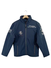 Canda Herren Softshelljacke Blau Gr. 48 M Maritim East Shore Nautical 1