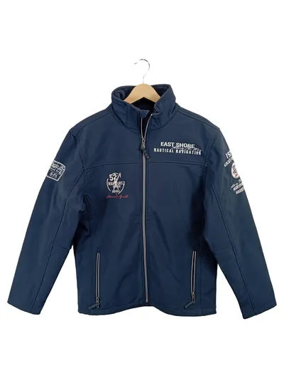 Canda Herren Softshelljacke Blau Gr. 48 M Maritim East Shore Nautical