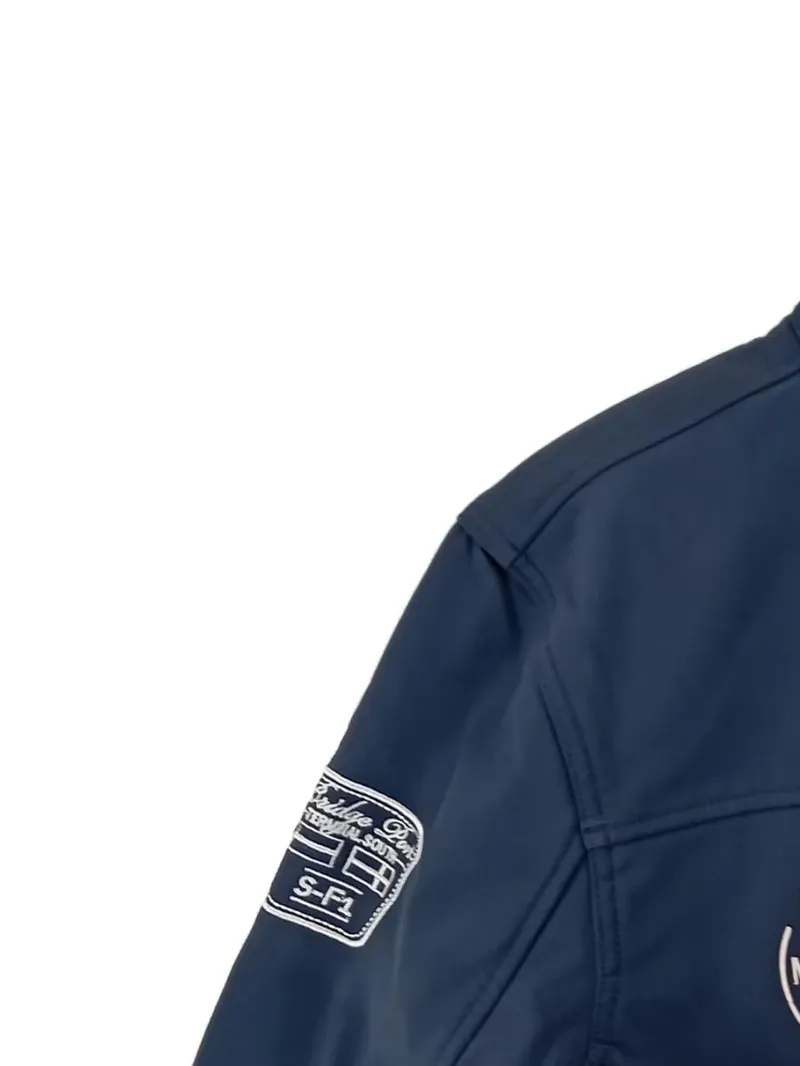 Canda Herren Softshelljacke Blau Gr. 48 M Maritim East Shore Nautical 3