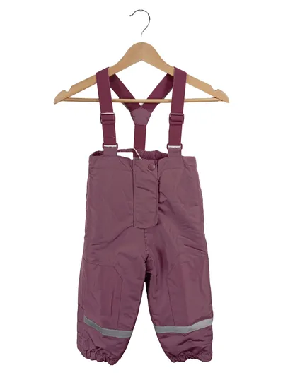 Lily & Dan Kinder Latzhose Lila Gr. 98 Outdoor Polyester Uni