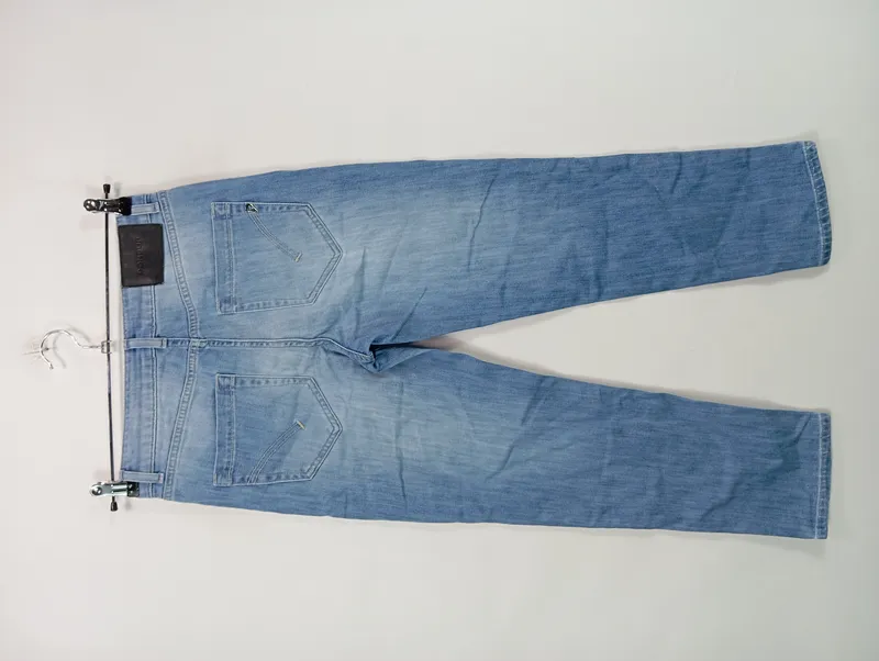 Dondup Damen Jeans Straight Fit Hose Blau Gr. W26 L25 Baumwolle 2