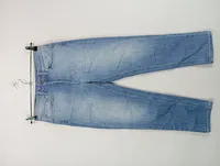 Dondup Damen Jeans Straight Fit Hose Blau Gr. W26 L25 Baumwolle 3