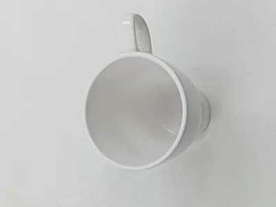IKEA Kaffeetasse Becher Weiß Keramik 250ml Basic