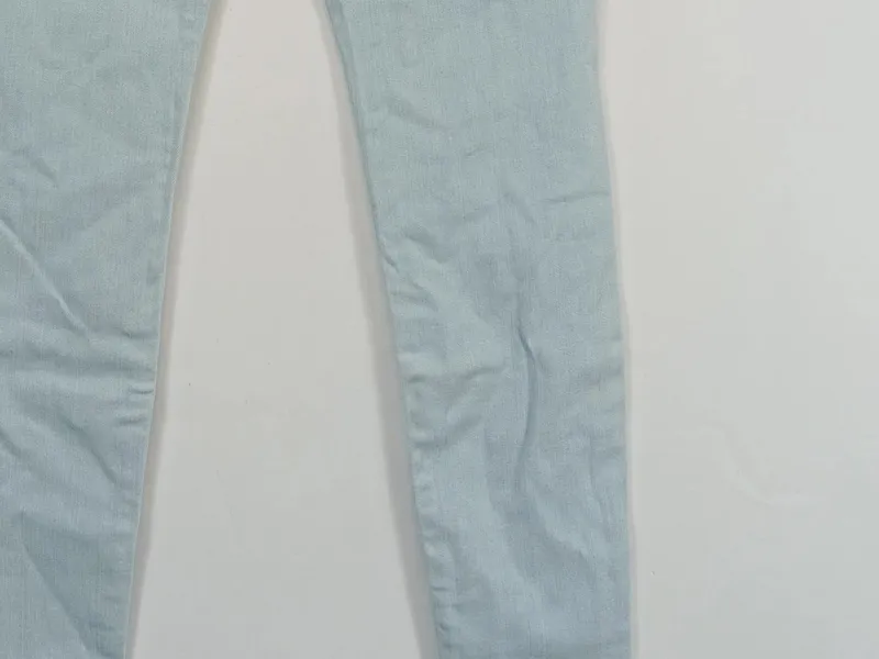 7 For All Mankind Damen Jeans Slim Fit Hellblau Gr. 36 W28 6
