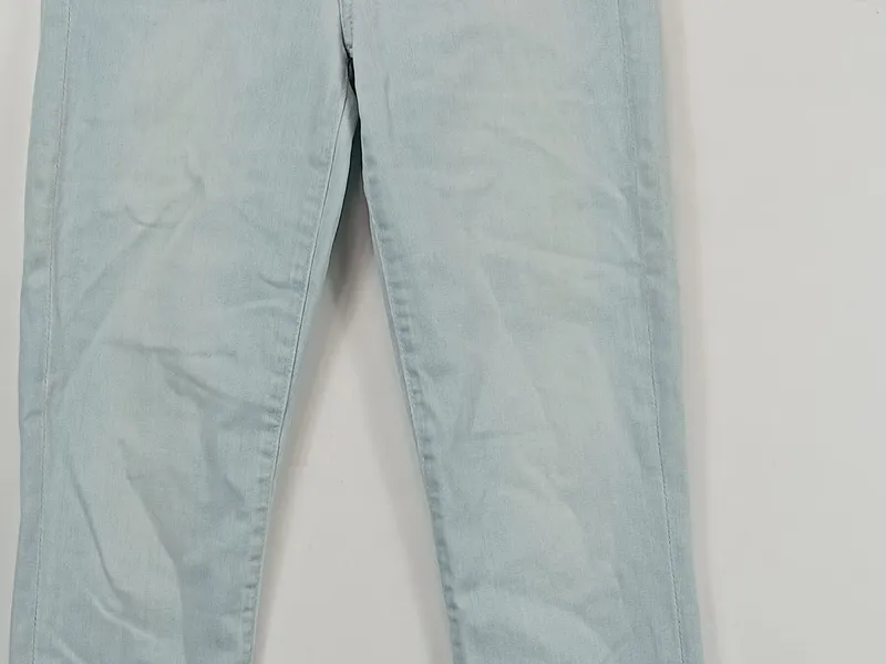 7 For All Mankind Damen Jeans Slim Fit Hellblau Gr. 36 W28 8