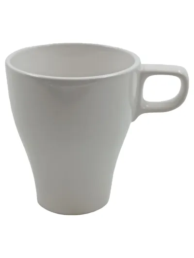 IKEA Tasse Becher Kaffeetasse Weiß Keramik 250ml Basic