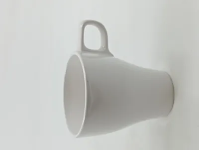 IKEA Tasse Becher Kaffeetasse Weiß Keramik 250ml Basic