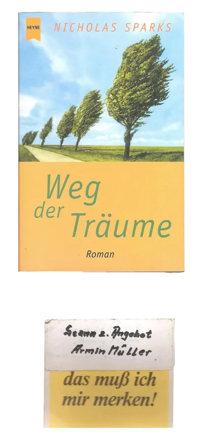 Nicholas Sparks Weg der Träume Liebesroman Taschenbuch Deutsch Heyne