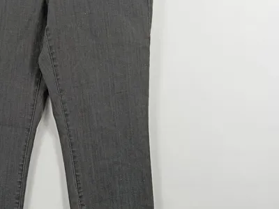 Judith Williams Damen Jeans Slim Fit Grau Gr. 36 W28 S