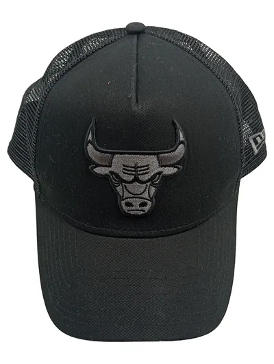 Era Chicago Bulls Trucker Cap Fan Basecap Herren Schwarz One Size