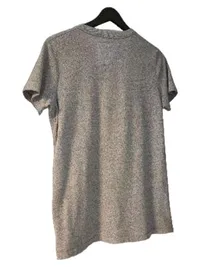 Abercrombie & Fitch Herren T-Shirt Gr. S Grau Logo Muscle Fit 2