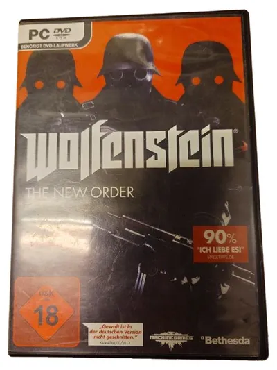 Wolfenstein: The Order PC DVD-ROM Actionspiel Bethesda USK 18
