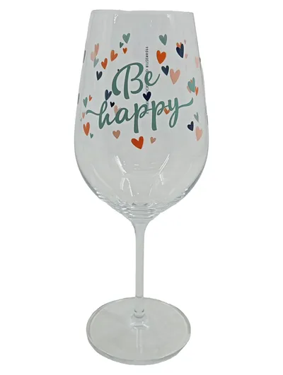 Ritzenhoff Weinglas Be Happy Kathrin Stockebrand Glas 450ml Herzen