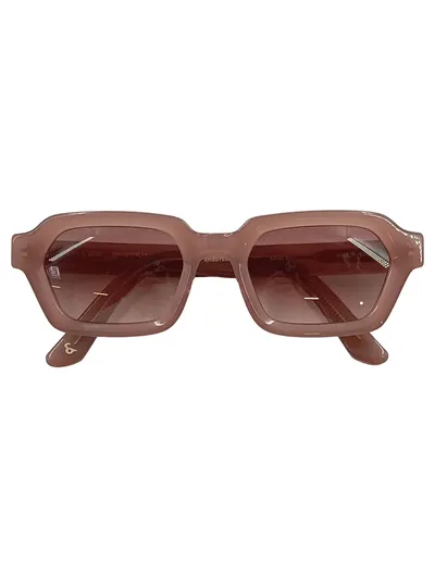 Ace & Tate Sonnenbrille Anderson Damen Rosa Kunststoff Modern