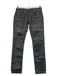 DRYKORN Cargohose Damen Schwarz Gr. 42 W33 Beschichtet 1