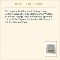Der Widder Johann Mayr Cartoons Geschenkbuch Sternzeichen Humor 3