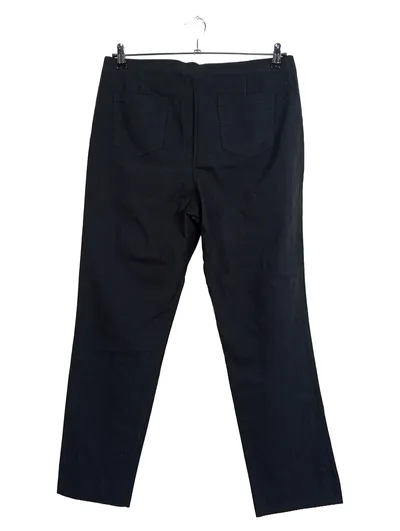 Helena Vera Damen Stoffhose Schwarz Gr. 46 W36 Klassisch