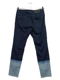 Marc Cain Damen Jeans Regular Fit Blau Farbverlauf Gr. 38 W29 4