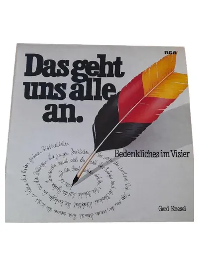 Gerd Knesel Das geht uns alle an Vinyl LP RCA Bedenkliches im Visier