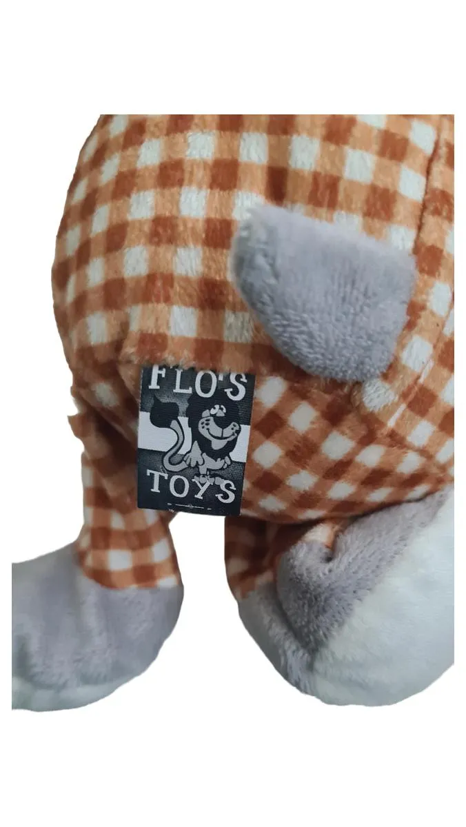 Flo's Toys Elefant Kuscheltier Plüschtier grau charmant 29cm 2