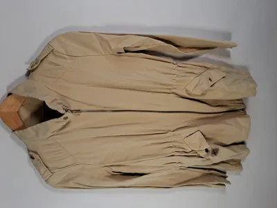 ZARA BASIC Damen Leichte Jacke Übergangsjacke Beige Gr. 34 XS Casual