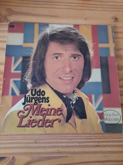 Udo Jürgens Meine Lieder Vinyl LP Ariola mit großem Farbposter Schlager