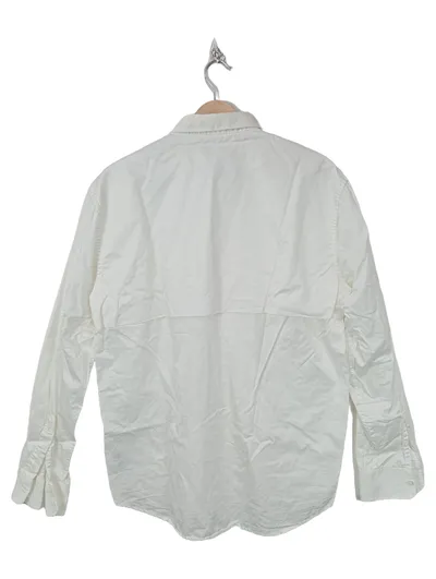 GUESS Business Hemd Herren Langarm Weiß Gr. 54 XXL Baumwolle