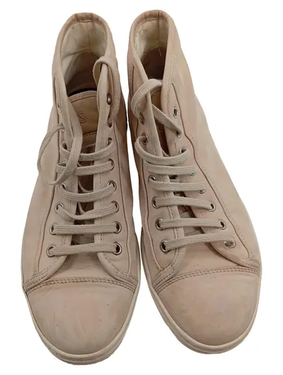 Tod's Sneaker High Top Damen Beige Gr. 39 Casual