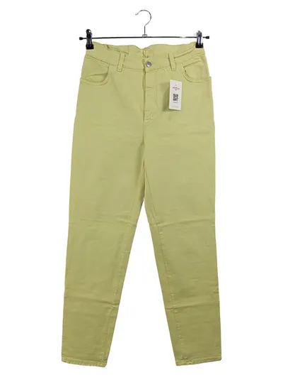 Jacky-O Damen Jeans Regular Fit Gelb Gr. 31 W31 L31