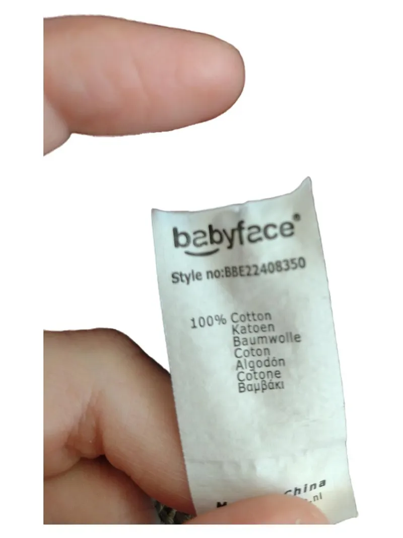 Babyface Pullover Kinder Gr. 80 Lila Rippstrick Baumwolle Basic 2
