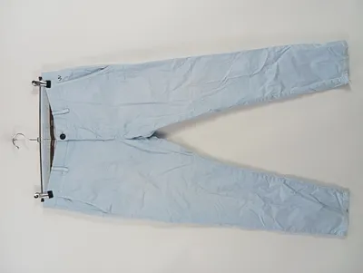 windsor. Chino Hose hellblau Herren Gr. 50 W33 L32 Casual Baumwolle