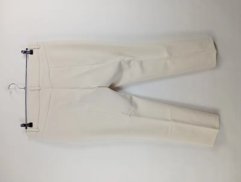 Cambio Stoffhose Damen Beige Gr. 44 Business Klassisch 2